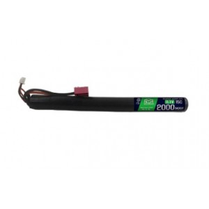 Аккумулятор BlueMAX Li-Ion 11.1V 2000mah 15C Stick, 203x20 мм Т-коннектор